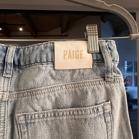 PAIGE Light and Medium Blue Denim Jeans - Picture 5 of 7